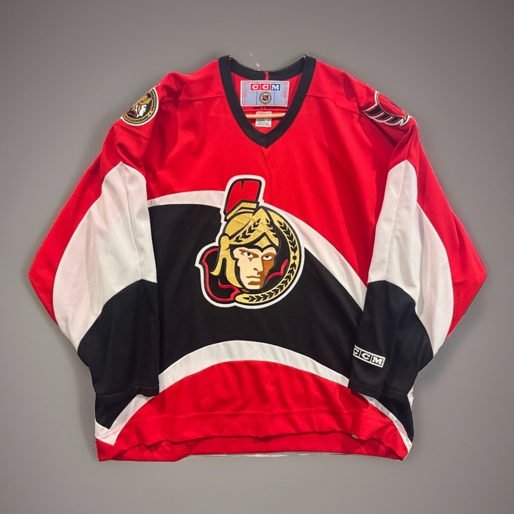 Vintage KOHO Ottawa Senators Hockey Jersey NHL Mens Sz XXL Red Made In Canada